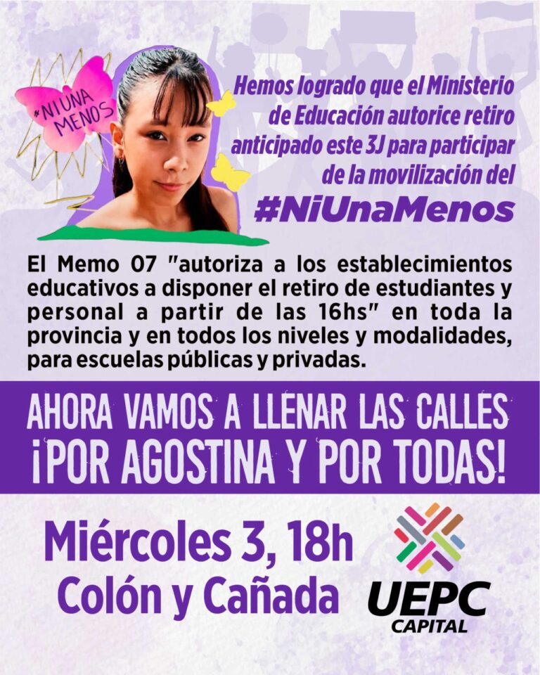 #NiUnaMenos 3J