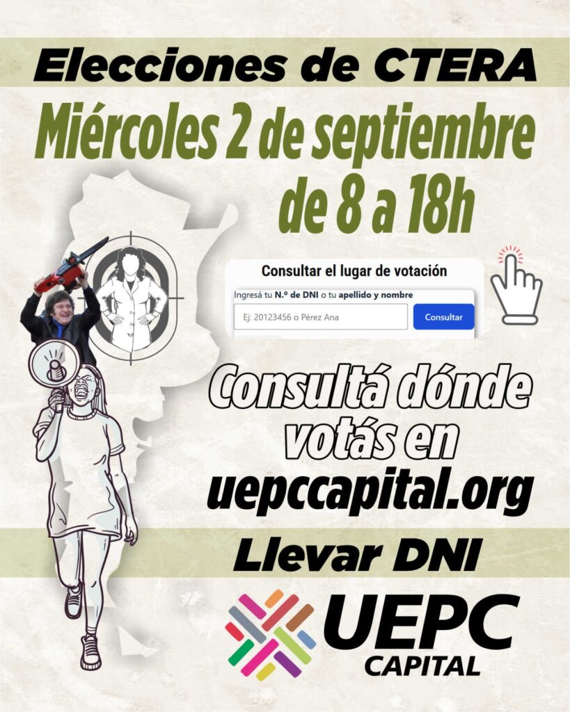 Elecciones CTERA 2026